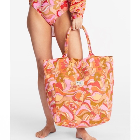 ๐ฅ๐ฅBILLABONG - ALONG THE WAY CANVAS TOTE BAG๐ฅ๐ฅ - Picture 2 of 9